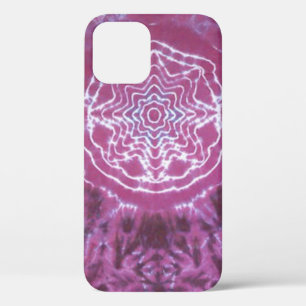Paarse Sterren Tie Dye Case-Mate iPhone Case