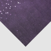 Paarse sterren tissuepapier (Detail)