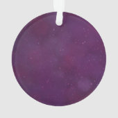 Paarse sterrenhemel ornament (achterkant)