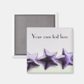 Paarse sterrenmagneet magneet (Voorkant / Achterkant)