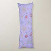 paarse Sterrennacht Body Pillow Lichaamskussen (Achterkant (Verticaal))