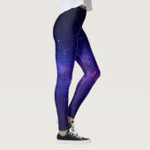 Paarse Sterrennacht Galay Leggings (Rechts)