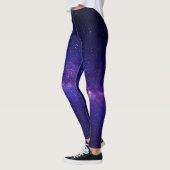 Paarse Sterrennacht Galay Leggings (Links)