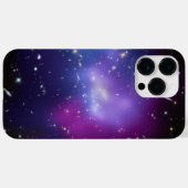 Paarse sterrenstelsel cluster ruimtefoto Case-Mate iPhone case (Achterkant (horizontaal))