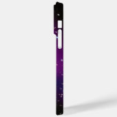 Paarse sterrenstelsel cluster ruimtefoto Case-Mate iPhone case (Achterkant / Links)