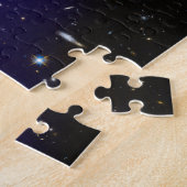 Paarse sterrenstelsel Hemelruimte foto Legpuzzel (Zijkant)