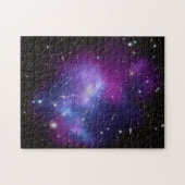 Paarse sterrenstelsel Hemelruimte foto Legpuzzel (Horizontaal)