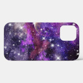 Paarse sterrenstelsel Melkweg met planeet Case-Mate iPhone Case (Achterkant (horizontaal))
