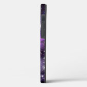 Paarse sterrenstelsel Melkweg met planeet Case-Mate iPhone Case (Achterkant / Links)