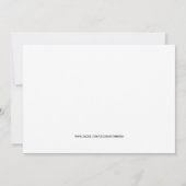 Paarse Stilettos-verjaardag Kaart (Achterkant)