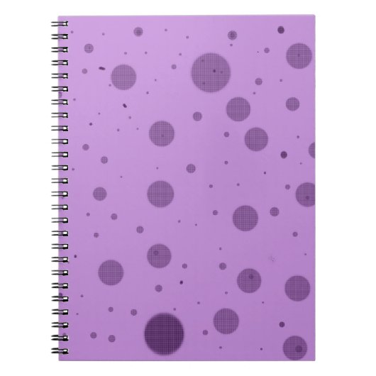 Paarse Stip Chaos Notitieboek (Voorkant)