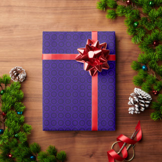 PAARSE STIPPEN CADEAUPAPIER