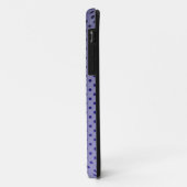 Paarse Stippen Case-Mate iPhone Case (Achterkant/links)