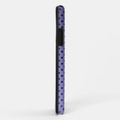 Paarse Stippen Case-Mate iPhone Case (Achterkant/rechts)