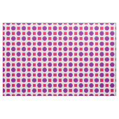 Paarse stippen en fuchsia vierkanten stof (Fat Quarter)