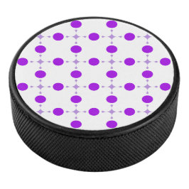 Paarse Stippen, Stippenpatroon, Stippen, Gestippel Hockey Puck