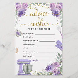 Paarse 'Stock the Kitchen' Bruiloft Borrel Adviesk