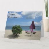 paarse stoelen groot kaart (Voorkant)