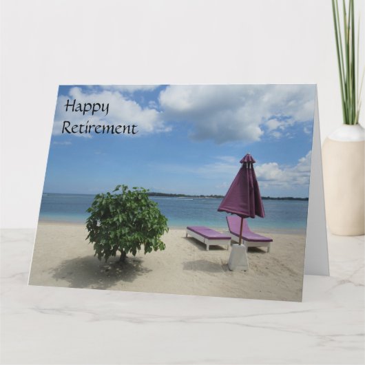 paarse stoelen groot kaart (Voorkant)