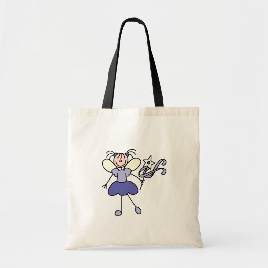 Paarse stok fee tas (Voorkant)