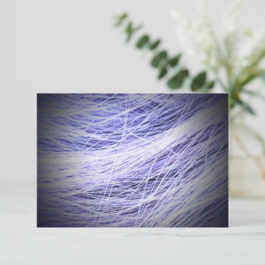 Paarse Strand Print (Staand voorkant)