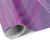 Paarse Streaks Cadeaupapier (Rol Hoek)
