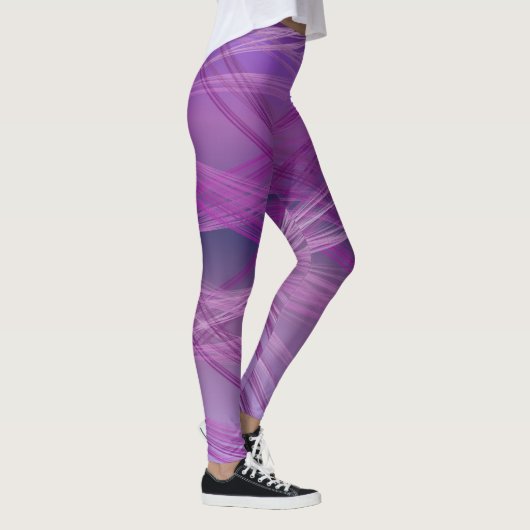 Paarse Streaks Leggings (Rechts)