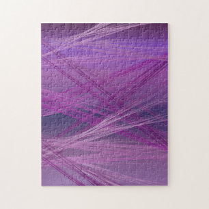 Paarse Streaks Legpuzzel