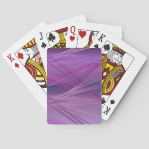 Paarse Streaks Pokerkaarten