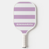 Paarse streep pickleball paddle (Achterkant)