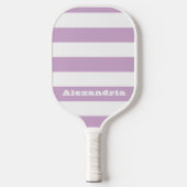 Paarse streep pickleball paddle (Voorkant)