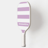 Paarse streep pickleball paddle (Links)