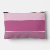 Paarse streep varsity monogram etui (Achterkant)