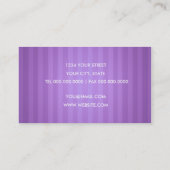 Paarse Streep Visitekaartje (Achterkant)