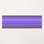 Paarse Streep Yoga Mat (Achterkant (horizontaal))