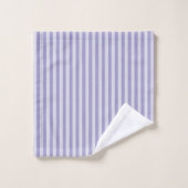 Paarse strepen bad handdoek (Wasdoekje)