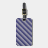 Paarse strepen bagagelabel (Voorkant verticaal)