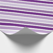 paarse strepen cadeaupapier (Hoek)