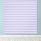 Paarse Strepen Canvas Afdruk (Insitu (Houten vloer))