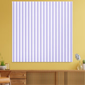 Paarse Strepen Canvasprint met Spanraam Canvas Afdruk (Insitu (Woonkamer))