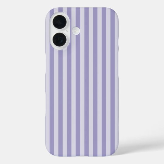 Paarse strepen Case-Mate iPhone case (Achterkant)