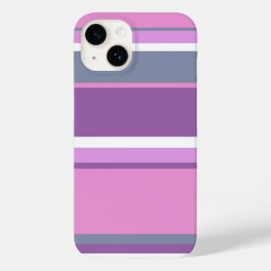 Paarse strepen Case-Mate iPhone 14 hoesje