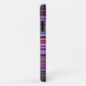 Paarse strepen Case-Mate iPhone case (Achterkant/rechts)