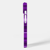 Paarse strepen Case-Mate iPhone case (Achterkant / Links)