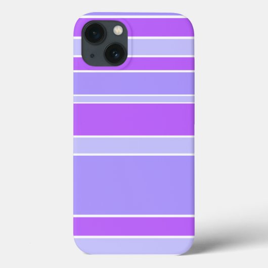 Paarse strepen Case-Mate iPhone hoesje (Achterkant)