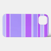 Paarse strepen Case-Mate iPhone hoesje (Achterkant (horizontaal))