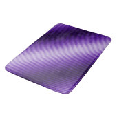 Paarse strepen Diagonale textuur uitzicht  Badmat (Gekanteld)