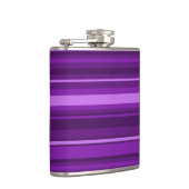 Paarse strepen heupfles (Rechts)