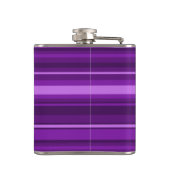 Paarse strepen heupfles (Achterkant)