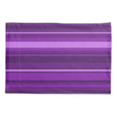 Paarse strepen kussensloop (Achterkant)